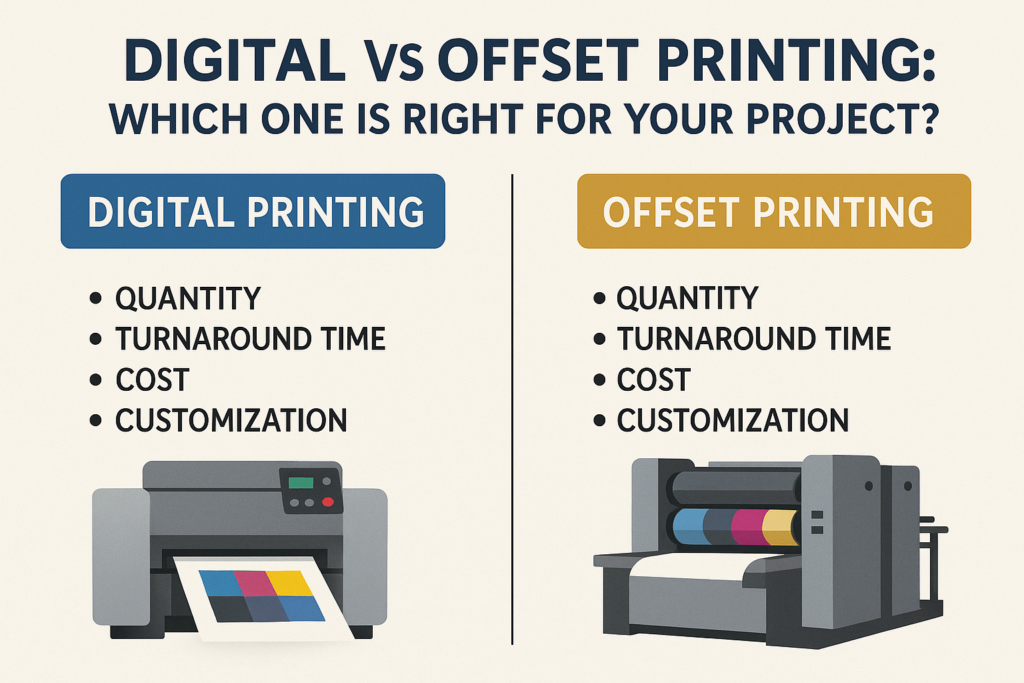Digital vs Offset Printing