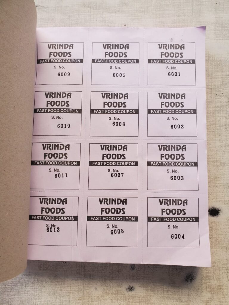 Food Coupon Books