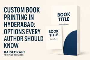 Custom book printing in Hyderabad
