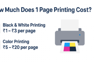 How much does it cost to print one page